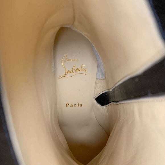 Christian Louboutin Izamayeah Suede Pumps EU 38.5 JungleFame Red Bottom Heels - Picture 12 of 12